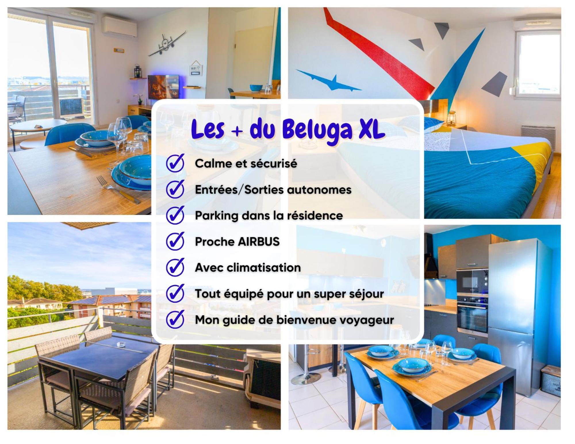 Le Beluga Xl - Confort Et Proximite Airbus Colomiers Extérieur photo