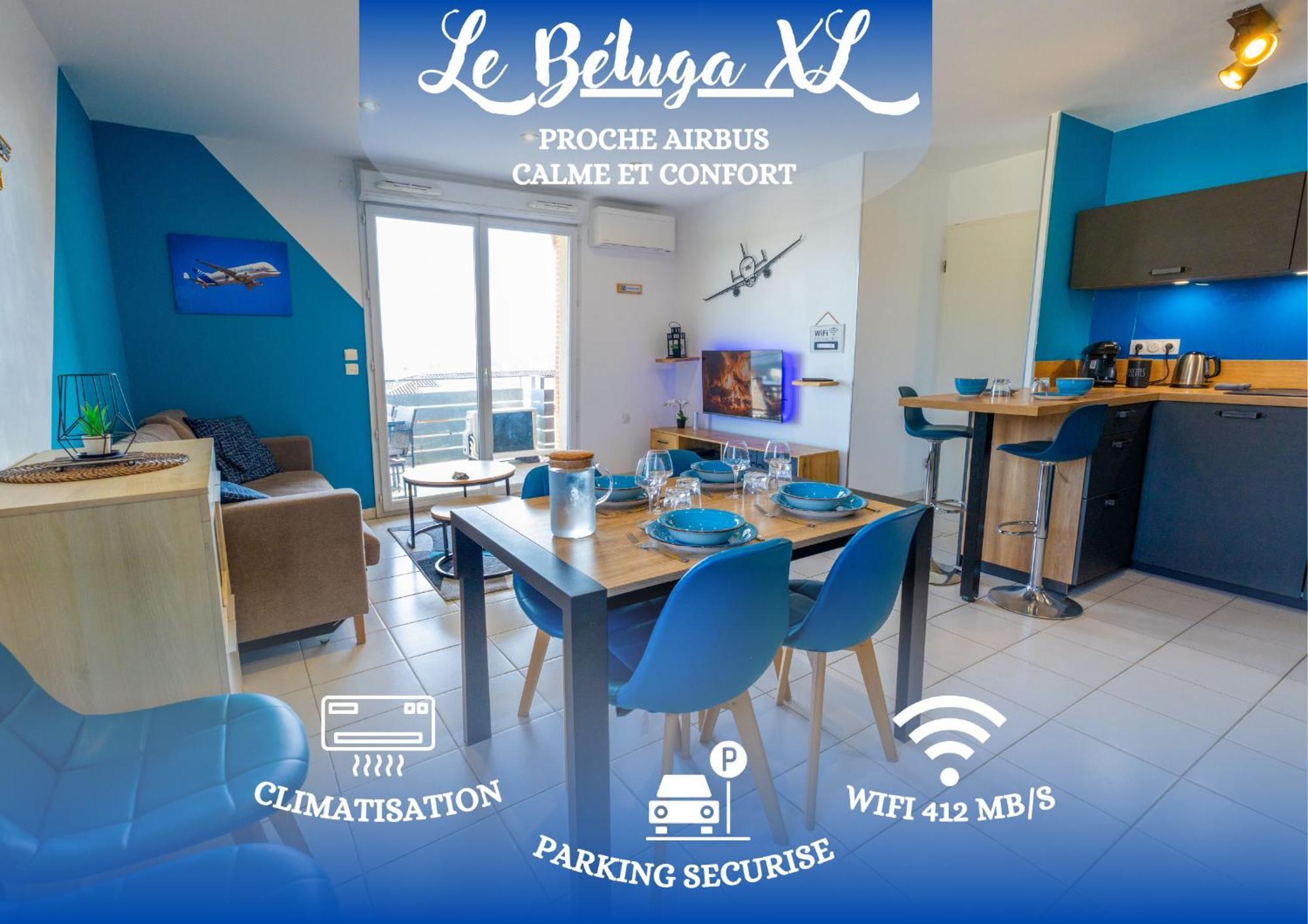 Le Beluga Xl - Confort Et Proximite Airbus Colomiers Extérieur photo