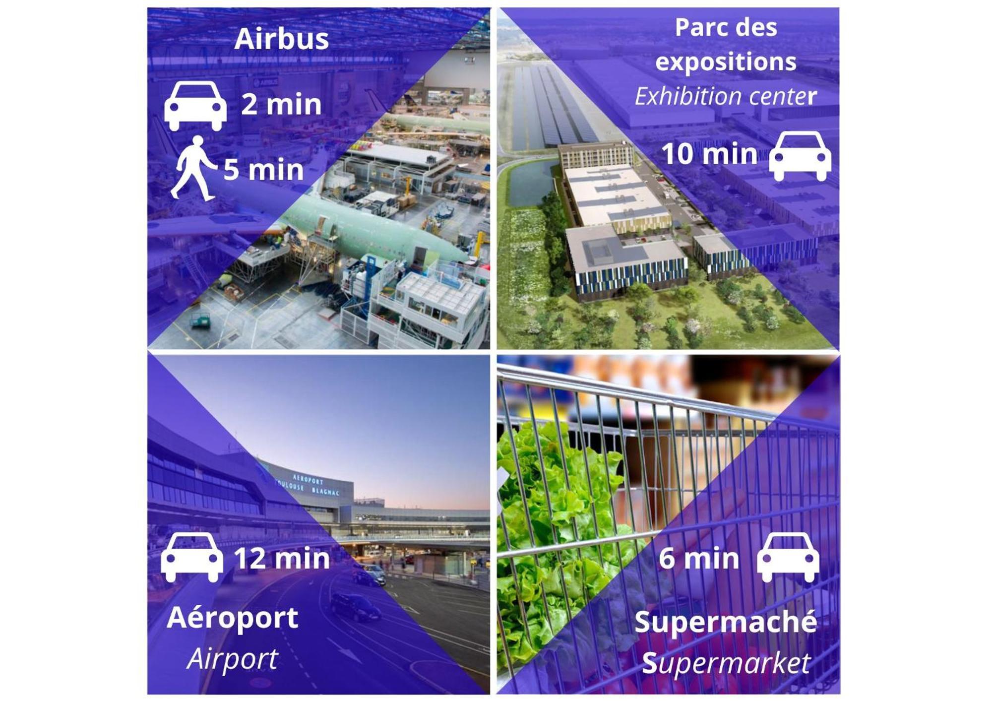Le Beluga Xl - Confort Et Proximite Airbus Colomiers Extérieur photo